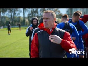 Read more about the article [MIEDŹ TV] Ireneusz Mamrot po meczu z FK Csikszereda Miercurea Ciuc