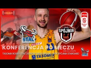 Read more about the article Konferencja prasowa po meczu Tasomix Rosiek Stal Ostrów Wielkopolski – PGE Spójnia Stargard