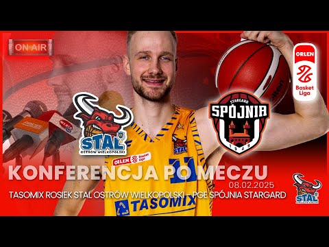 Read more about the article Konferencja prasowa po meczu Tasomix Rosiek Stal Ostrów Wielkopolski – PGE Spójnia Stargard