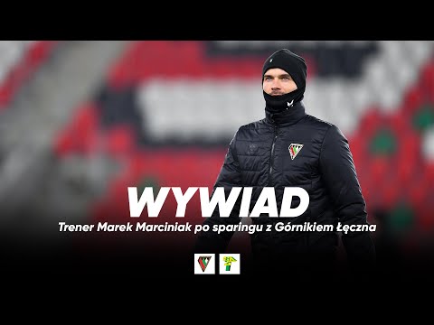 Read more about the article WYWIAD | Trener Marek Marciniak po sparingu z Górnikiem Łęczna
