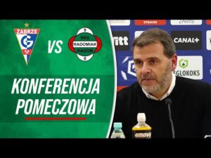 Read more about the article Konferencja prasowa po meczu Górnik Zabrze – Radomiak Radom 3:2 [RADOMIAK.TV]