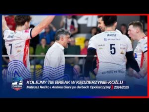 Read more about the article KOLEJNY TIE BREAK W KĘDZIERZYNIE-KOŹLU | Mateusz Rećko i Andrea Giani po derbach Opolszczyzny