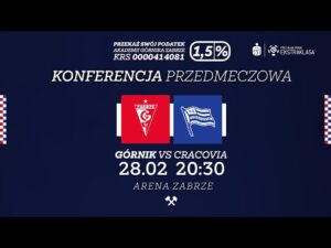 Read more about the article Konferencja prasowa przed meczem Górnik Zabrze – Cracovia