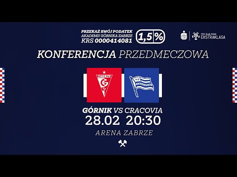 Read more about the article Konferencja prasowa przed meczem Górnik Zabrze – Cracovia
