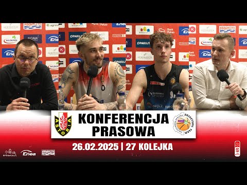 Read more about the article KONFERENCJA | Enea Abramczyk Astoria Bydgoszcz 89:71 Weegree AZS Politechnika Opolska