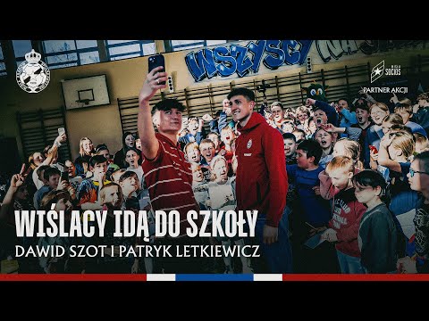 You are currently viewing Wiślacy idą do szkoły: Dawid Szot i Patryk Letkiewicz w SP. nr 3 w Myślenicach