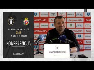 Read more about the article Sandecja Nowy Sącz – Wisła II Kraków 3:0 (1:0), pomeczowa konferencja prasowa | 08.03.2025