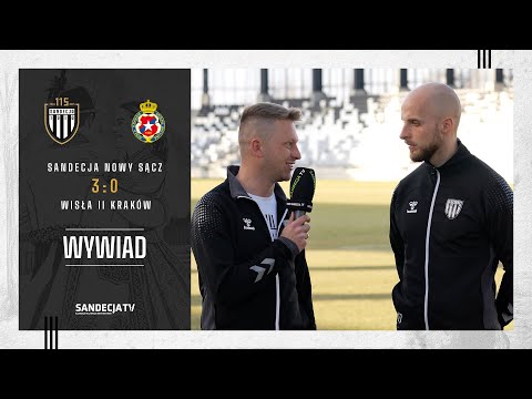 Read more about the article Sandecja Nowy Sącz – Wisła II Kraków 3:0 (1:0), rozmowa z Tomaszem Kołbonem | 08.03.2025