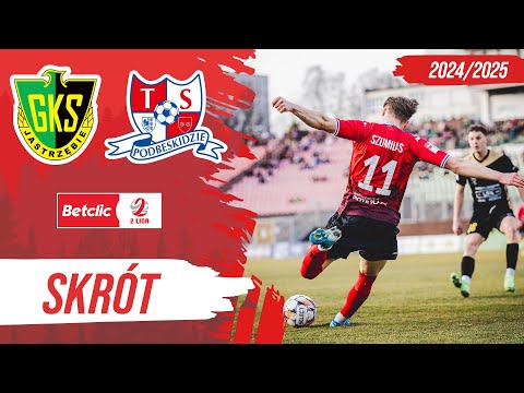 Read more about the article GKS Jastrzębie – Podbeskidzie SKRÓT 2 LIGA 21 KOLEJKA