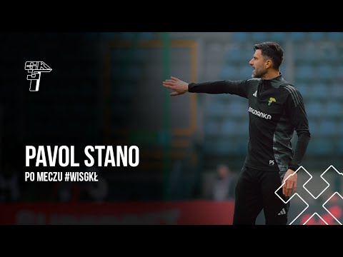 Read more about the article PAVOL STANO PO MECZU Z WISŁĄ