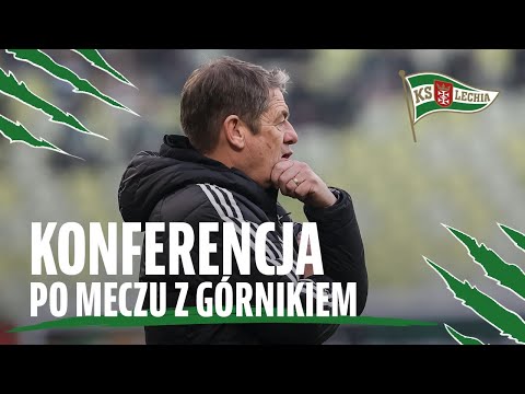 You are currently viewing KONFERENCJA I Trener John Carver po meczu z Górnikiem Zabrze