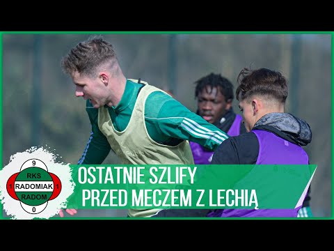 You are currently viewing Ostatnie szlify przed meczem z Lechią [RADOMIAK.TV]