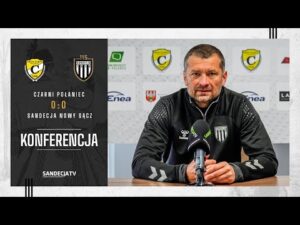 Read more about the article Czarni Połaniec – Sandecja Nowy Sącz 0:0, pomeczowa konferencja prasowa | 15.03.2025