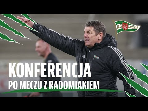 You are currently viewing KONFERENCJA I Trener John Carver po meczu z Radomiakiem Radom