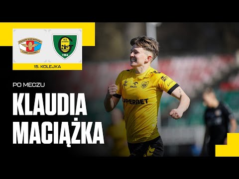 Read more about the article Klaudia Maciążka po meczu Czarni Antrans Sosnowiec – GKS Katowice 0:5 (16.03.2025)