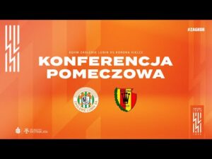 Read more about the article KGHM Zagłębie Lubin – Korona Kielce 1:1 | Konferencja prasowa