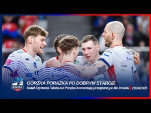 Read more about the article GORZKA PORAŻKA PO DOBRYM STARCIE | Rafał Szymura i Mateusz Poręba komentują przegraną po tie-breaku