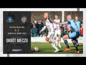 Read more about the article Puchar Polski PPN Nowy Sącz: Poprad Muszyna – Sandecja Nowy Sącz 0:2 (0:1), skrót meczu | 18.03.2025