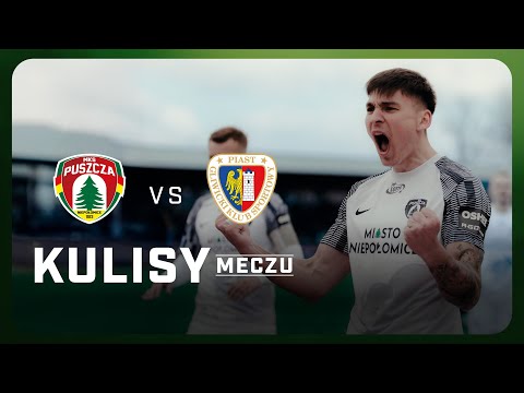 You are currently viewing PUSZCZA NIEPOŁOMICE VS PIAST GLIWICE | KULISY MECZU | PUSZCZA TV