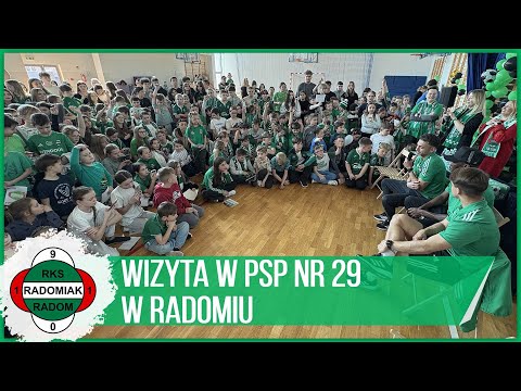 You are currently viewing Wizyta w PSP nr 29 w Radomiu [RADOMIAK.TV]