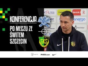 Read more about the article [GKS TV] Konferencja prasowa po meczu Świt Szczecin – GKS Jastrzębie
