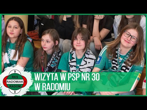 Read more about the article Wizyta w PSP nr 30 w Radomiu [RADOMIAK.TV]