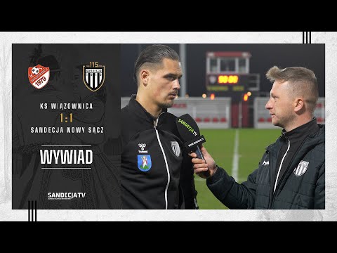 You are currently viewing KS Wiązownica – Sandecja Nowy Sącz 1:1 (1:0), rozmowa z Michałem Rutkowskim | 28.03.2025