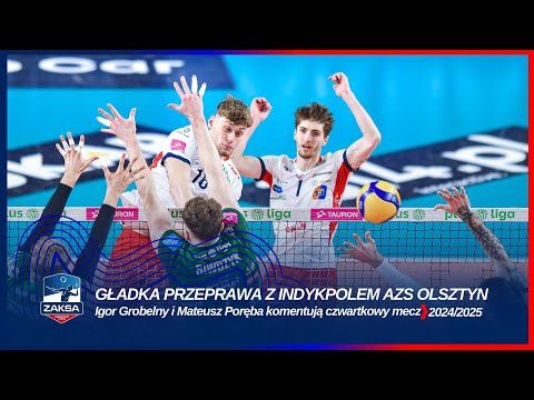 Read more about the article GŁADKA PRZEPRAWA Z INDYKPOLEM AZS OLSZTYN | Igor Grobelny i Mateusz Poręba komentują czwartkowy mecz