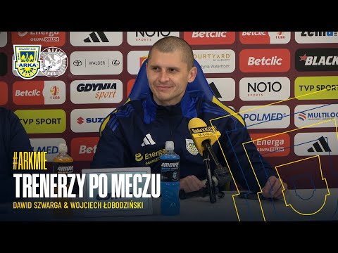 Read more about the article ARKA GDYNIA – MIEDŹ LEGNICA 2:0. TRENERZY PO MECZU