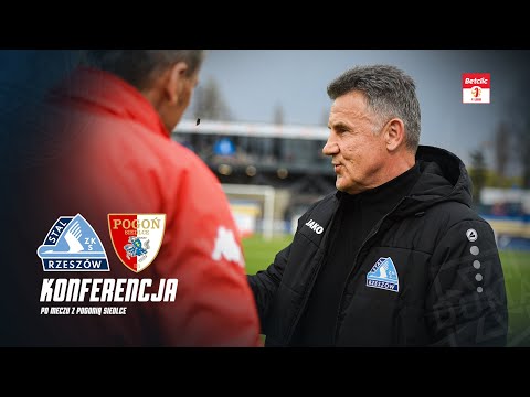 Read more about the article KONFERENCJA | Stal Rzeszów – Pogoń Siedlce (25. kolejka Betclic 1 Ligi, 30.03.2025)