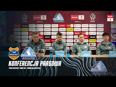 You are currently viewing KONFERENCJA PRZEDMECZOWA | Bruk-Bet Termalica – Stal Rzeszów (26. kolejka Betclic 1 Ligi, 4.04.2025)