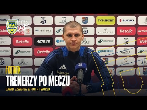 You are currently viewing KOTWICA KOŁOBRZEG – ARKA GDYNIA 0:1. TRENERZY PO MECZU
