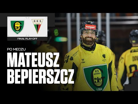 You are currently viewing Mateusz Bepierszcz po 6. meczu finałowym GKS Katowice – GKS Tychy 0:3 (05.04.2025)