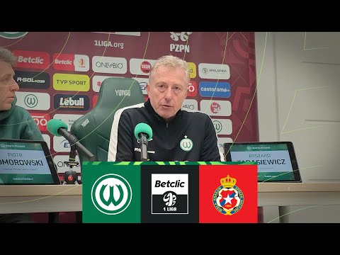 Read more about the article Trener Ryszard Tarasiewicz po meczu Warta Poznań – Wisła Kraków