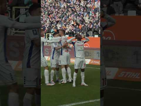 Read more about the article Isma! Po raz pierwszy przy Roosevelta! 🌪️ #gornikzabrze #gol #ekstraklasa #radość