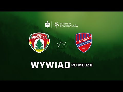 You are currently viewing KONRAD STĘPIEŃ PO MECZU Z RAKOWEM CZĘSTOCHOWA | PUSZCZA TV