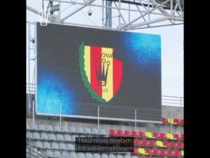 Read more about the article 🏟️ Nowy telebim na EXBUD Arenie! #koronakielce #exbudarena #stadion #telebim