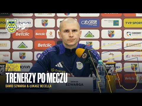 You are currently viewing CHROBRY GŁOGÓW – ARKA GDYNIA 2:2. TRENERZY PO MECZU