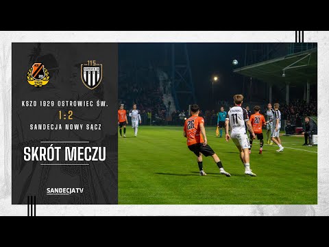 Read more about the article KSZO 1929 Ostrowiec Świętokrzyski – Sandecja Nowy Sącz 1:2 (0:1), skrót meczu | 12.04.2025
