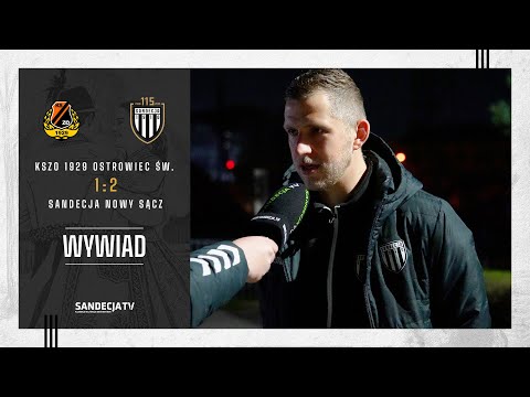 You are currently viewing KSZO Ostrowiec Świętokrzyski – Sandecja Nowy Sącz 1:2(0:1), wywiad z Rafałem Wolsztyńskim | 13.04.25