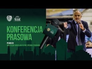Read more about the article Konferencja prasowa po meczu Ślask Wrocław – PGE Spójnia Stargard