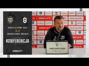 Read more about the article Sandecja Nowy Sącz – Świdniczanka Świdnik 3:2 (2:1), pomeczowa konferencja prasowa | 19.04.2025