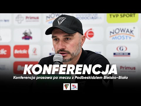 You are currently viewing KONFERENCJA | Konferencja prasowa po meczu Zagłębie Sosnowiec – Podbeskidzie Bielsko-Biała (0:0)