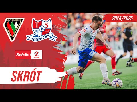 Read more about the article ZAGŁĘBIE SOSNOWIEC – PODBESKIDZIE 0:0 SKRÓT MECZU Betclic 2 Liga