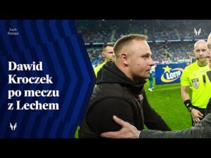 Read more about the article KONFERENCJA PRASOWA | Trener Dawid Kroczek po meczu z Lechem Poznań