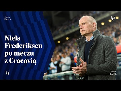 You are currently viewing KONFERENCJA PRASOWA | Trener Niels Frederiksen po meczu z Cracovią