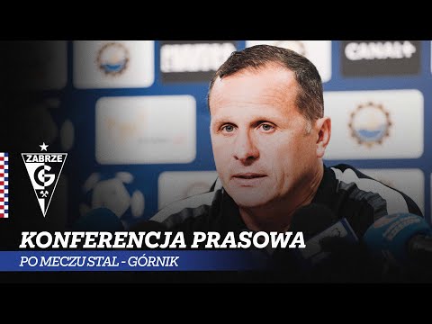 You are currently viewing Konferencja prasowa Piotra Gierczaka po meczu Stal Mielec – Górnik Zabrze