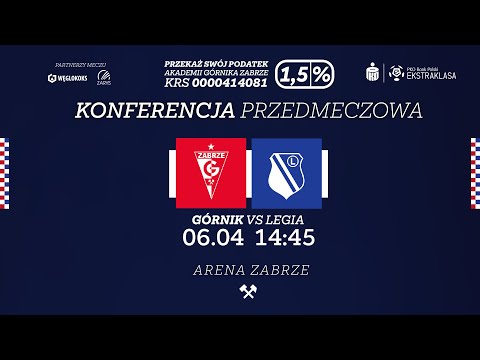 You are currently viewing Konferencja prasowa przed meczem Górnik Zabrze – Legia Warszawa