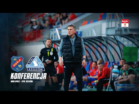 You are currently viewing KONFERENCJA | Odra Opole – Stal Rzeszów (24. kolejka Betclic 1 Ligi, 23.04.2025r.)