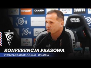 Read more about the article Konferencja prasowa Piotra Gierczaka przed meczem Górnik Zabrze – Widzew Łódź